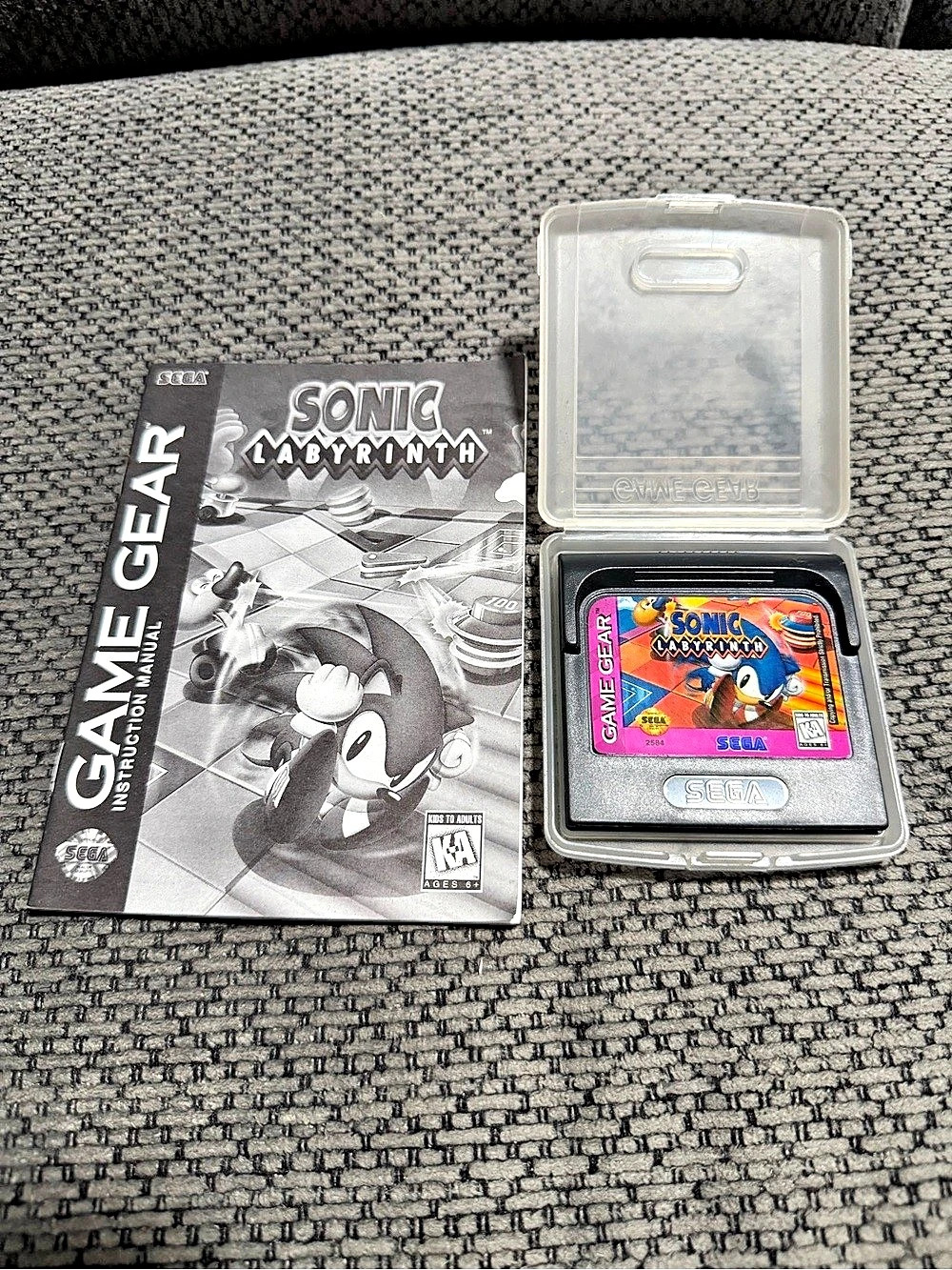 Sonic Labyrinth Sega Game Gear